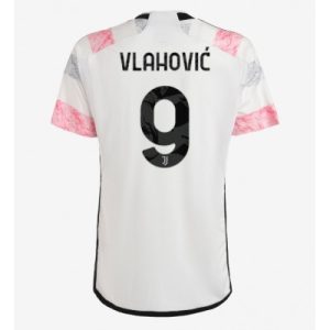 Fußball Trikots Kaufen Billig Juventus Auswärtstrikot 2023-24 Kurzarm Dusan Vlahovic 9