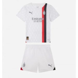 Fußballtrikot für Kinder AC Milan Auswärtstrikot 2023-24 Trikotsatz Kit