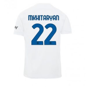 Fußballtrikots für Herren Inter Milan Auswärtstrikot 2023-2024 Henrikh Mkhitaryan 22