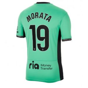 Günstige Fußballtrikots Atletico Madrid 3rd trikot 2023-24 Kurzarm Alvaro Morata 19
