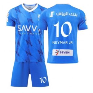 Kinder Fußball Trikot Online Al-Hilal Heimtrikotsatz 2023-24 Neymar Jr 10