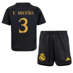 Kinder Fußball Trikot Online Real Madrid 3rd trikot 2023-24 Trikotsatz Eder Militao 3