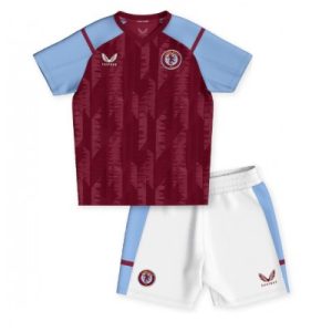 Kinder Trikotsatz Aston Villa Heimtrikot 2023-24 Bestseller Fußballtrikot