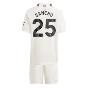 Kindertrikot Set Manchester United 3rd trikot Bestellen Jadon Sancho 25