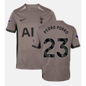 Günstige Fußballtrikots Herren Tottenham Hotspur 3rd trikot 2023-24 Kurzarm Pedro Porro 23