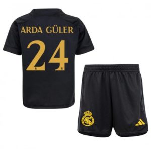 Kinder Fußball Trikot Set Real Madrid 3rd trikot 2023-24 Arda Guler 24