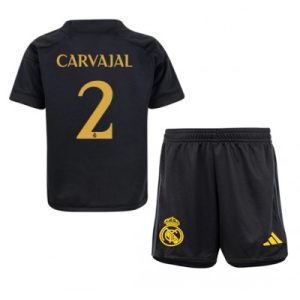Kinder Fußball Trikot Set Real Madrid 3rd trikot 2023-24 Daniel Carvajal 2
