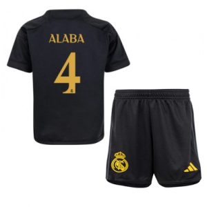 Kinder Fußball Trikot Set Real Madrid 3rd trikot 2023-24 David Alaba 4