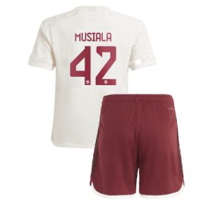 Kindertrikot Bayern München 3rd trikot 2023-2024 Fußballtrikots Set Jamal Musiala 42