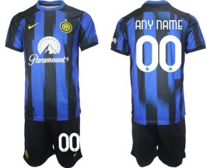 Günstige Fußballtrikots Inter Milan Heimtrikot 2023-24 Kurzarm in Blau